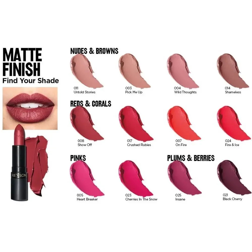 NEW Sealed Revlon Super Lustrous Matte (Choose Shade)